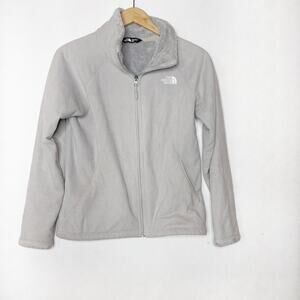 NORTH FACE Gray Fleece Jacket